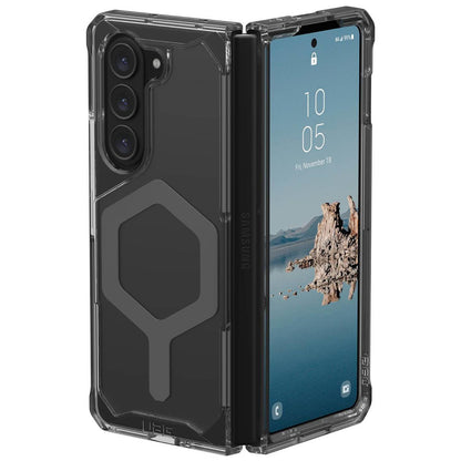 Funda MagSafe para Samsung Galaxy Z Fold5 F946, Urban Armor Gear, Plyo Pro, Gris