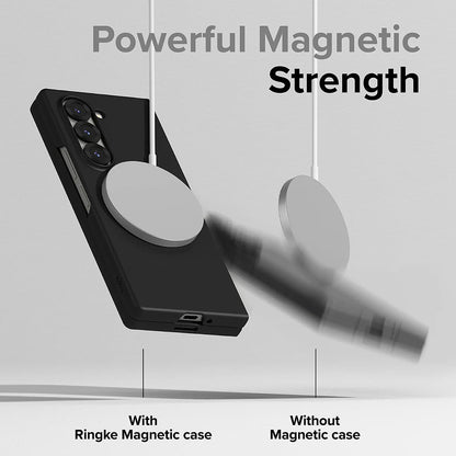 Funda MagSafe para Samsung Galaxy Z Fold6 F956, Ringke, Slim, Negra