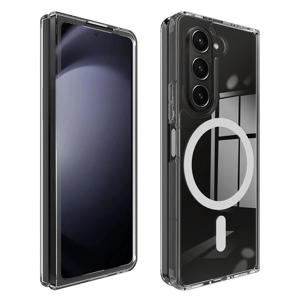 Funda MagSafe para Samsung Galaxy Z Fold6 F956, Techsuit, Pro, Transparente