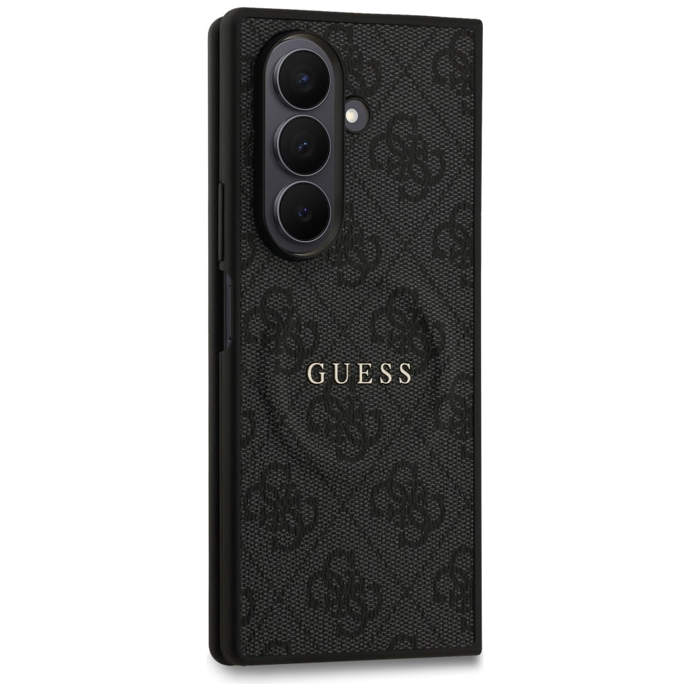 Funda MagSafe para Samsung Galaxy Z Fold7 F966, Guess, 4G Classic, Negra