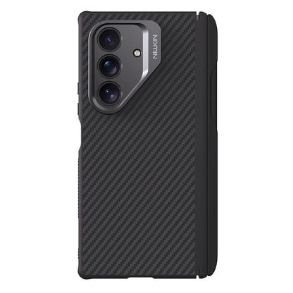 Funda MagSafe para Samsung Galaxy Z Fold7 F966, Nillkin, CarboProp con recorte para cámara y soporte para S-Pen, Negra