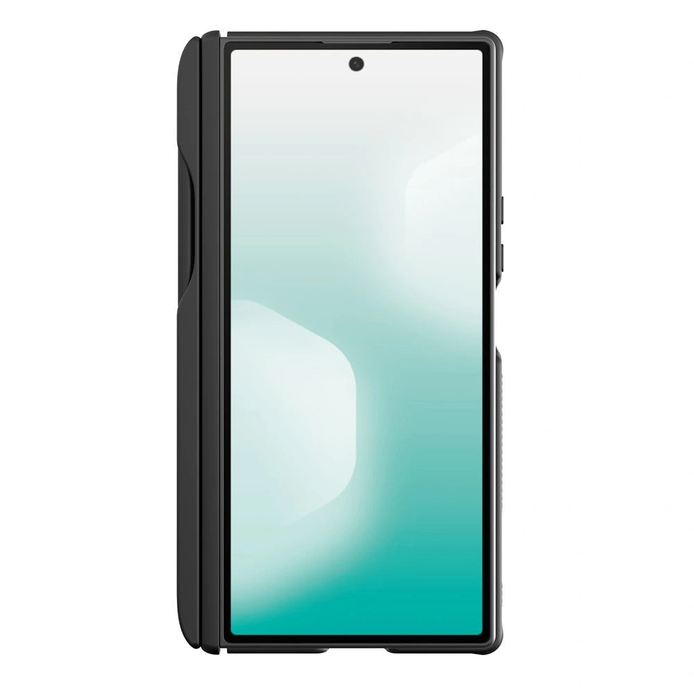 Funda MagSafe para Samsung Galaxy Z Fold7 F966, Nillkin, CarboProp con recorte para cámara y soporte para S-Pen, Negra
