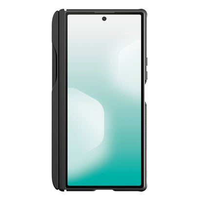 Funda MagSafe para Samsung Galaxy Z Fold7 F966, Nillkin, CarboProp con recorte para cámara y soporte para S-Pen, Negra