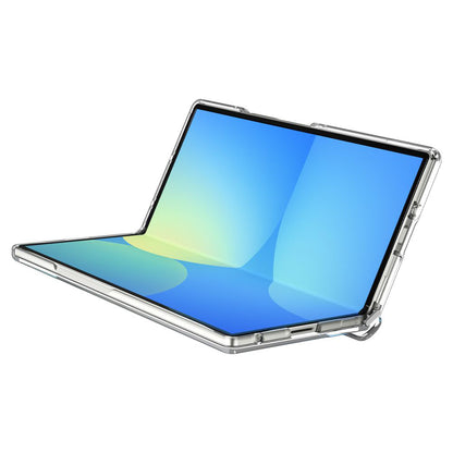 Funda MagSafe para Samsung Galaxy Z Fold7 F966, Spigen, Ultra Hybrid Pro, Transparente