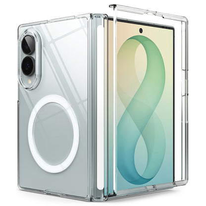 Funda MagSafe para Samsung Galaxy Z Fold8 F971, Ringke, Fusion Air Flap, transparente