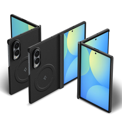 Funda MagSafe para Samsung Galaxy Z Fold8 F971, Spigen, Air Skin, Negra ACS11953