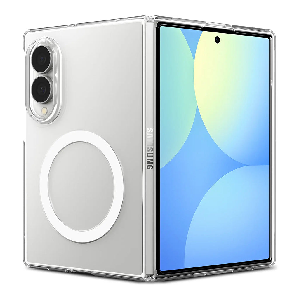 Funda MagSafe para Samsung Galaxy Z Fold8 F971, Spigen, Air Skin, Transparente Blanca ACS11952