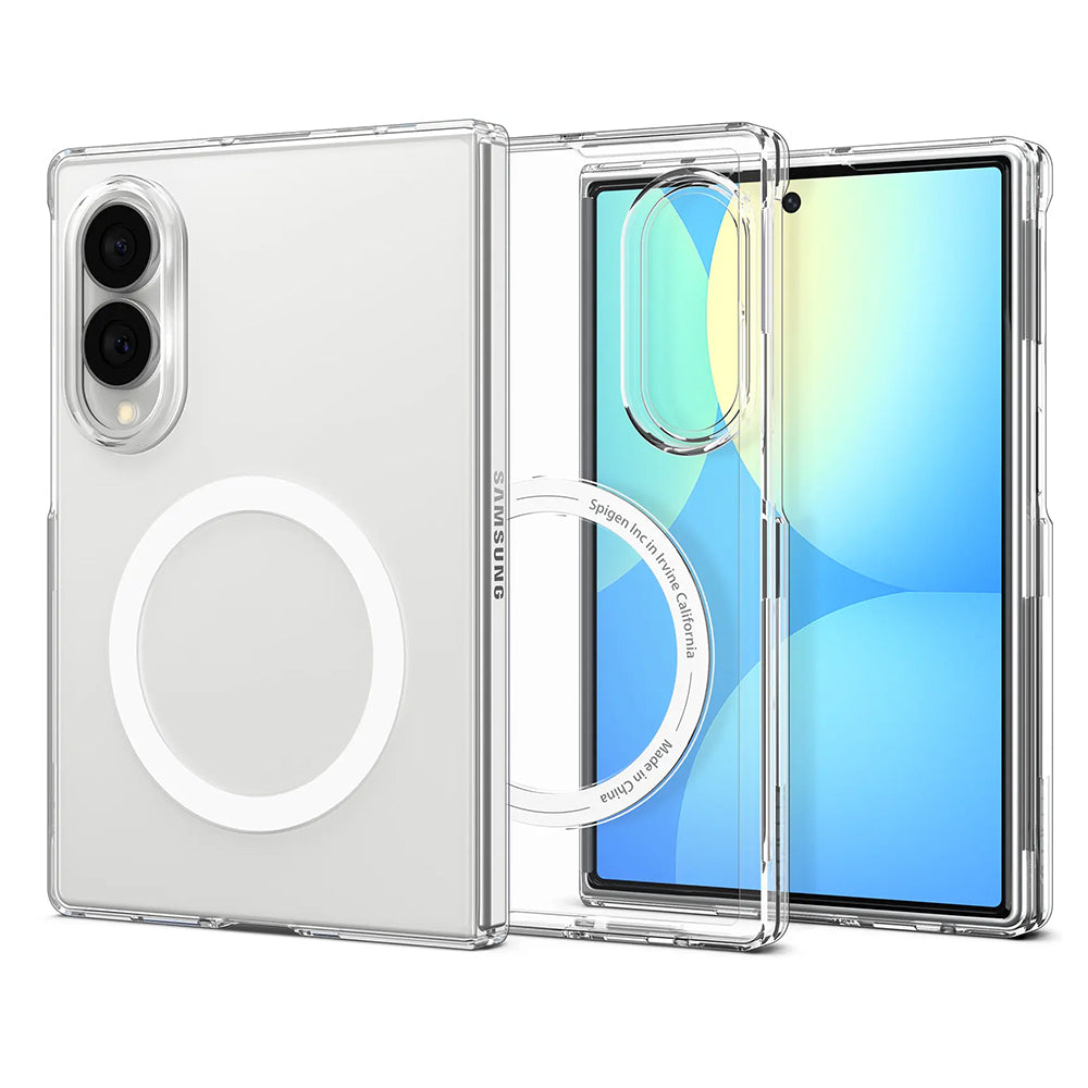 Funda MagSafe para Samsung Galaxy Z Fold8 F971, Spigen, Air Skin, Transparente Blanca ACS11952