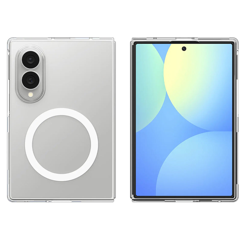 Funda MagSafe para Samsung Galaxy Z Fold8 F971, Spigen, Air Skin, Transparente Blanca ACS11952