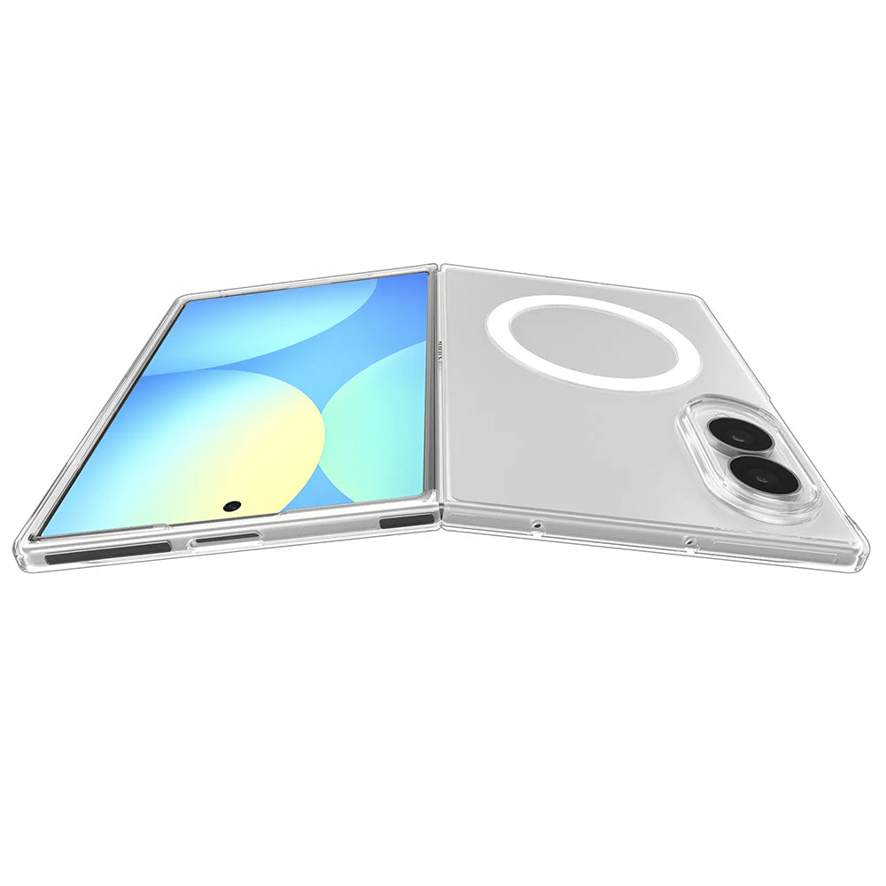 Funda MagSafe para Samsung Galaxy Z Fold8 F971, Spigen, Air Skin, Transparente Blanca ACS11952