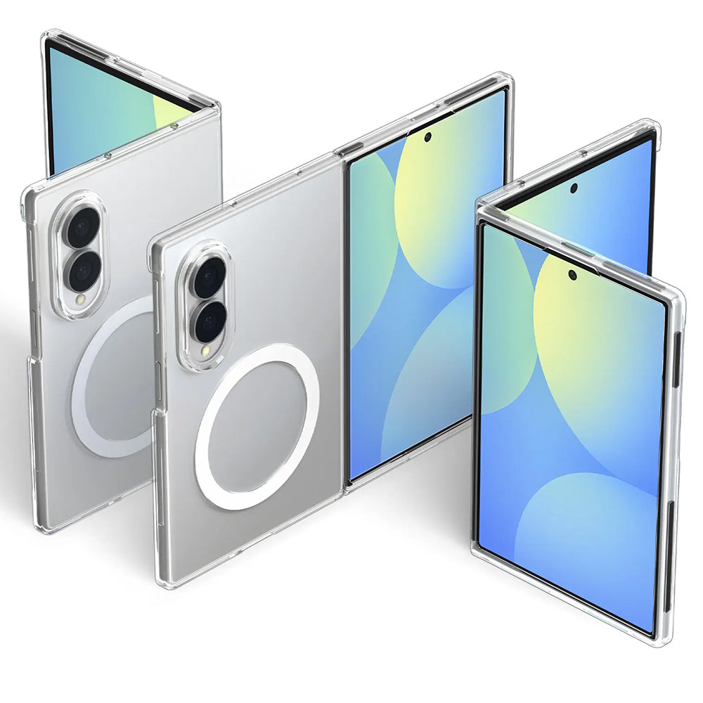 Funda MagSafe para Samsung Galaxy Z Fold8 F971, Spigen, Air Skin, Transparente Blanca ACS11952