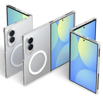 Funda MagSafe para Samsung Galaxy Z Fold8 F971, Spigen, Air Skin, Transparente Blanca ACS11952
