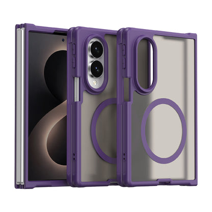 Funda MagSafe para Samsung Galaxy Z Fold8 F971, Techsuit, HaloFrost II, Morado