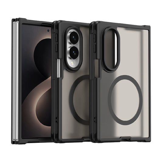 Funda MagSafe para Samsung Galaxy Z Fold8 F971, Techsuit, HaloFrost II, Negra