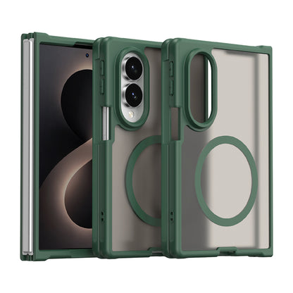 Funda MagSafe para Samsung Galaxy Z Fold8 F971, Techsuit, HaloFrost II, Verde