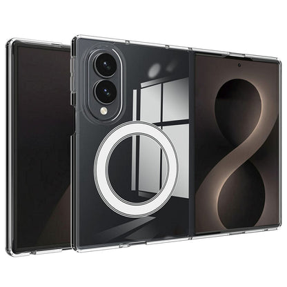 Funda MagSafe para Samsung Galaxy Z Fold8 F971, Techsuit, Pro, Transparente
