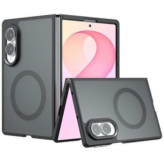 Funda MagSafe para Samsung Galaxy Z Fold8 F971, Techsuit, PureFrost, Negra Satinada