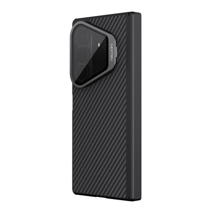 Funda MagSafe para Samsung Galaxy Z Fold8 Ultra F976, Nillkin, CarboProp con cubierta de lente negra transparente, negra