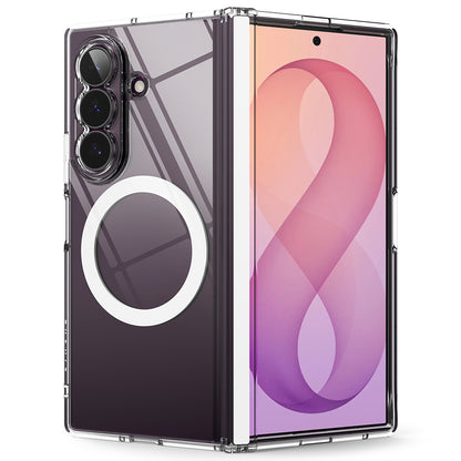 Funda MagSafe para Samsung Galaxy Z Fold8 Ultra F976, Ringke, Fusion Flap, Transparente