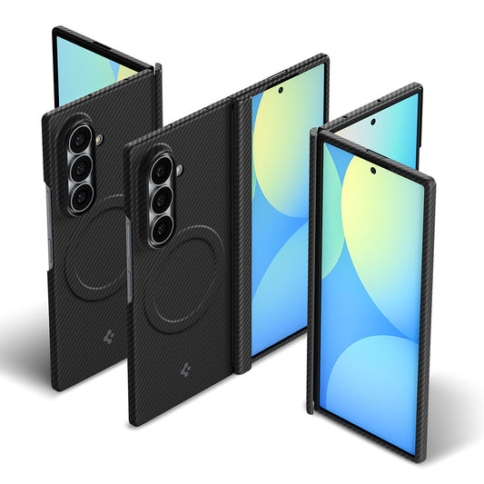 Funda MagSafe para Samsung Galaxy Z Fold8 Ultra F976, Spigen, Air Skin, Azul Marino ACS11852