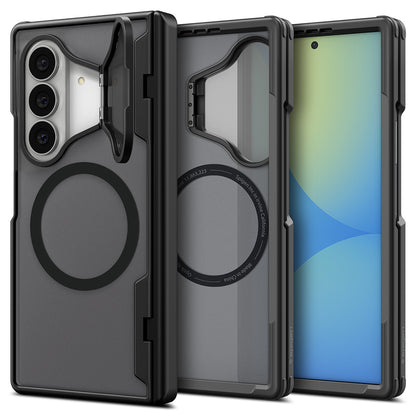 Funda MagSafe para Samsung Galaxy Z Fold8 Ultra F976, Spigen, Optik Armor Pro, Negra ACS11500