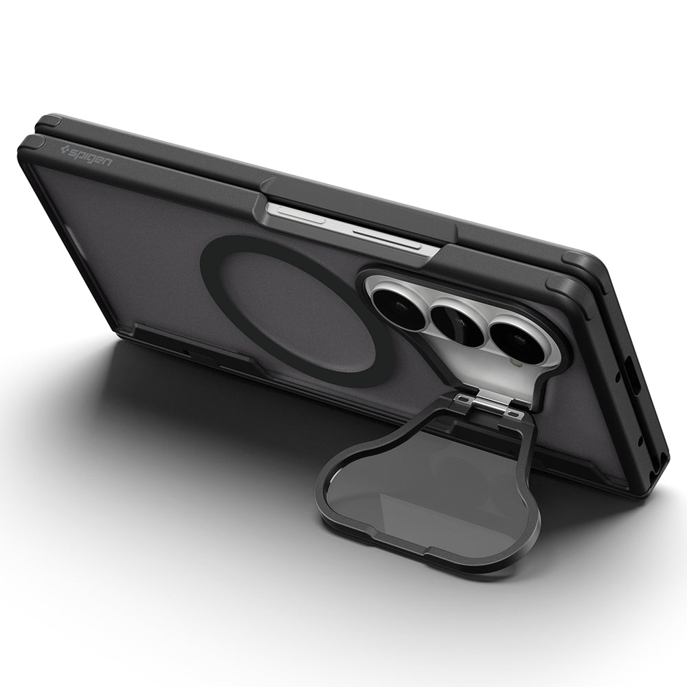 Funda MagSafe para Samsung Galaxy Z Fold8 Ultra F976, Spigen, Optik Armor Pro, Negra ACS11500