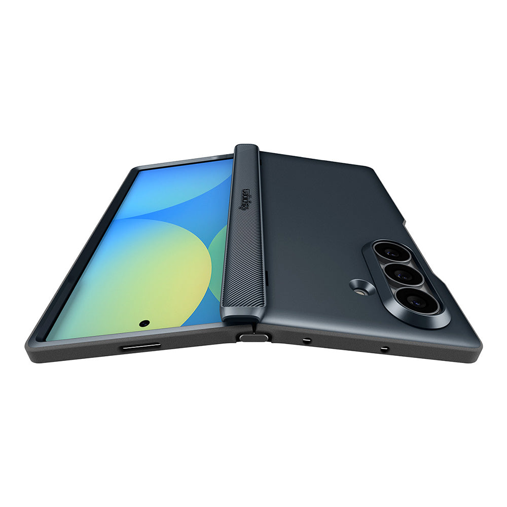 Funda MagSafe para Samsung Galaxy Z Fold8 Ultra F976, Spigen, Slim Armor Pro, Azul ACS11509