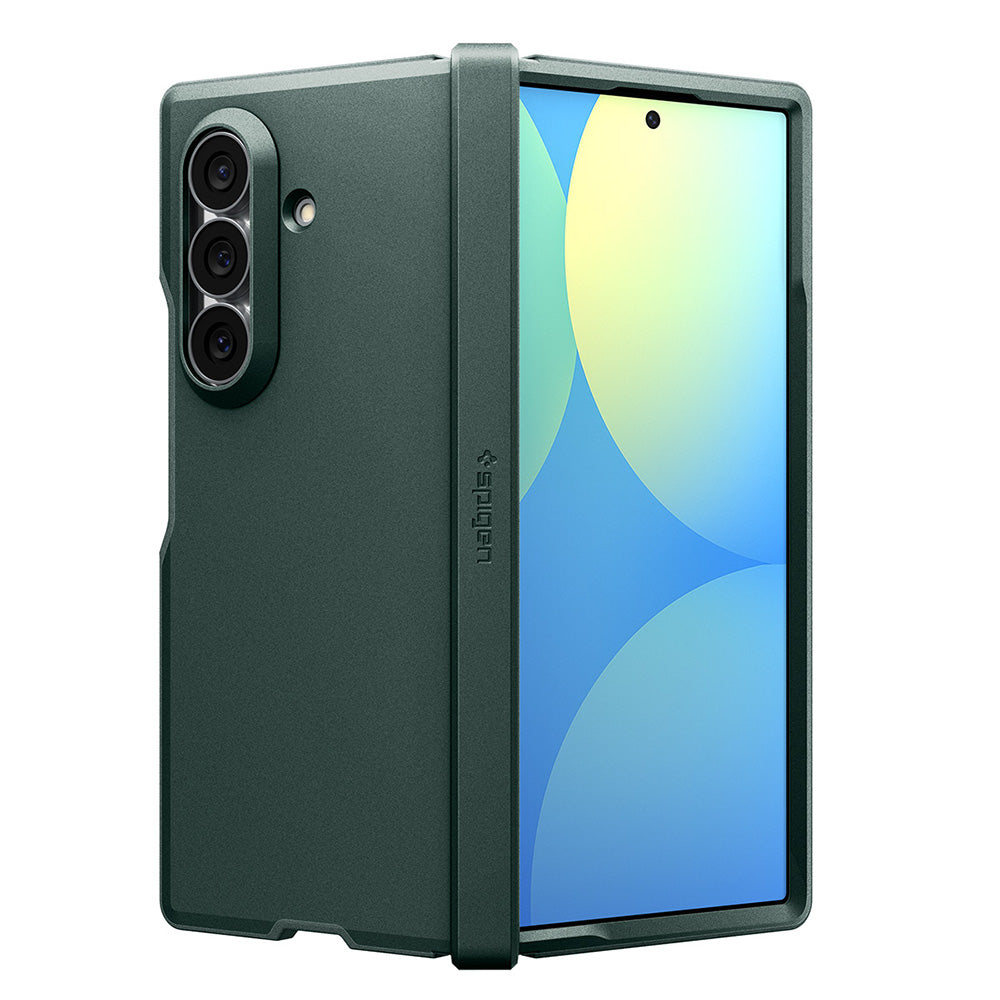 Funda MagSafe para Samsung Galaxy Z Fold8 Ultra F976, Spigen, Tough Armor Pro, Verde ACS11851