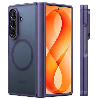 Funda MagSafe para Samsung Galaxy Z Fold8 Ultra F976, Torras, Guardian, Morado Oscuro