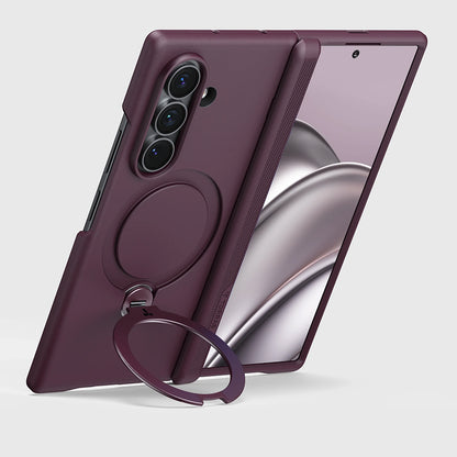 Funda MagSafe para Samsung Galaxy Z Fold8 Ultra F976, Torras, Ostand Q3 Spin, Morado