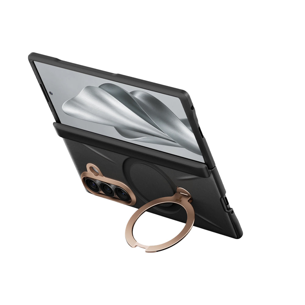 Funda MagSafe para Samsung Galaxy Z Fold8 Ultra F976, Torras, QPRO Leather, Negra