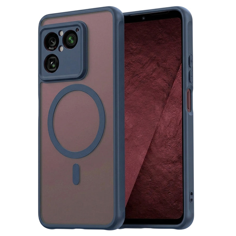 Funda MagSafe para Sony Xperia 1 VIII, Techsuit, HaloFrost II, Azul Marino