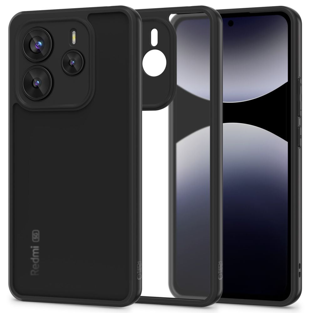Funda para Xiaomi Redmi Note 14 5G, Tech-Protect, Magmat, Negra