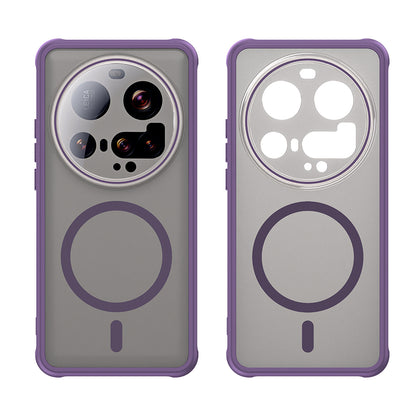 Funda MagSafe para Xiaomi 15 Ultra, Techsuit, HaloFrost II, Morado