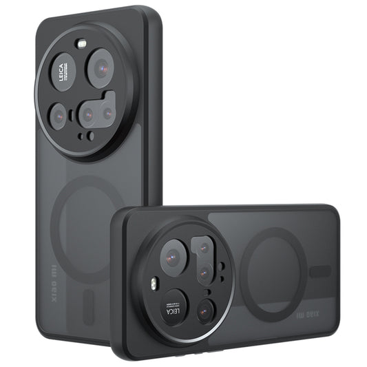 Funda MagSafe para Xiaomi 15 Ultra, Techsuit, PureFrost, Negra