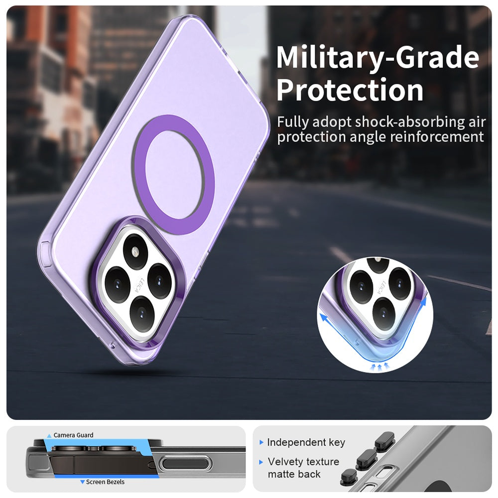 Funda MagSafe para Xiaomi 15T, Techsuit, CandyCase, Morado