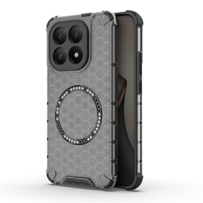 Funda MagSafe para Xiaomi 15T, Techsuit, HoneyComb Shield, Negra