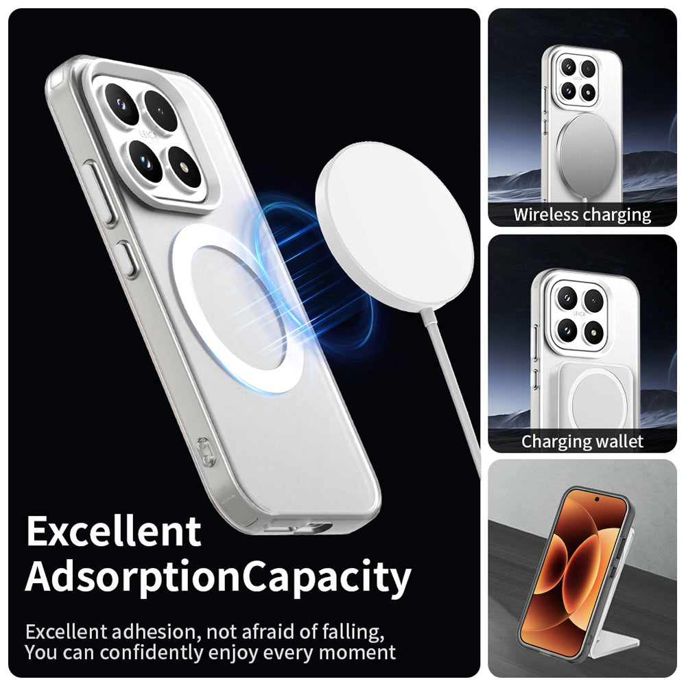 Funda MagSafe para Xiaomi 17, Techsuit, CandyCase, Blanca