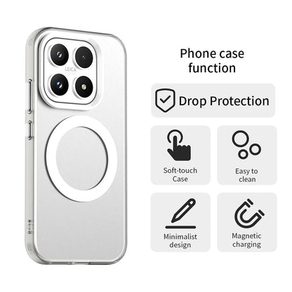 Funda MagSafe para Xiaomi 17, Techsuit, CandyCase, Blanca