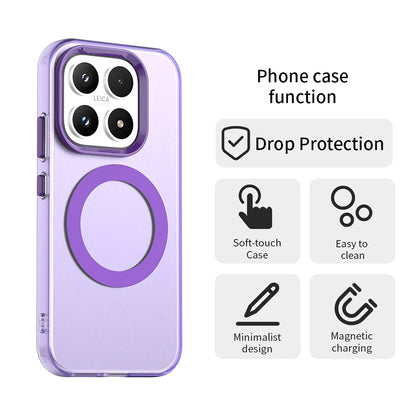 Funda MagSafe para Xiaomi 17, Techsuit, CandyCase, Morado