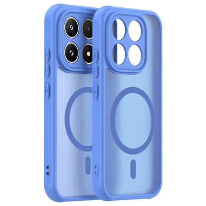 MagSafe Case for Xiaomi 17, Techsuit, HaloFrost II, Blue