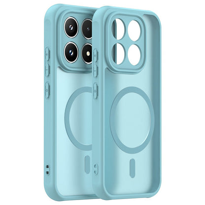 Funda MagSafe para Xiaomi 17, Techsuit, HaloFrost II, Verde Claro