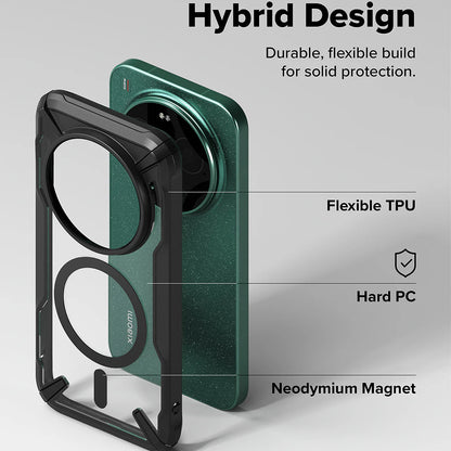 Funda MagSafe para Xiaomi 17 Ultra, Ringke, Fusion X, Negra