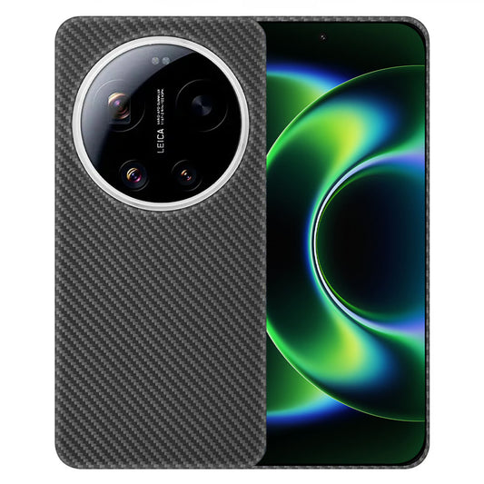 Funda MagSafe para Xiaomi 17 Ultra, Techsuit, Fibra de Aramida, Negra