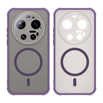 Funda MagSafe para Xiaomi 17 Ultra, Techsuit, HaloFrost II, Morado