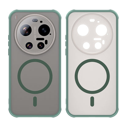 Funda MagSafe para Xiaomi 17 Ultra, Techsuit, HaloFrost II, Verde
