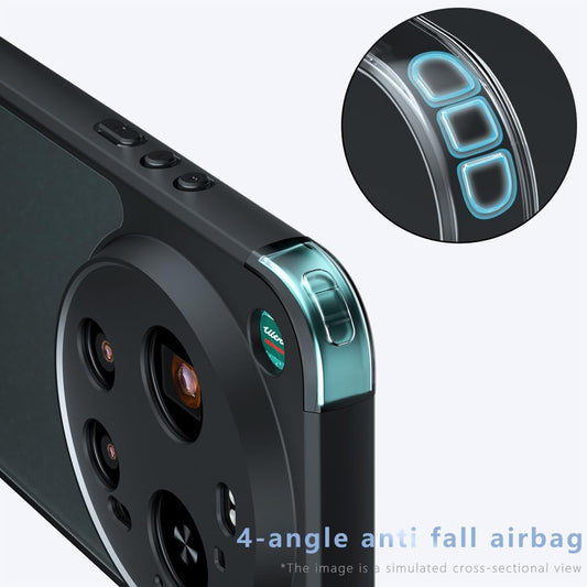 Funda MagSafe para Xiaomi 17 Ultra, Techsuit, PureFrost, Negra Satinada