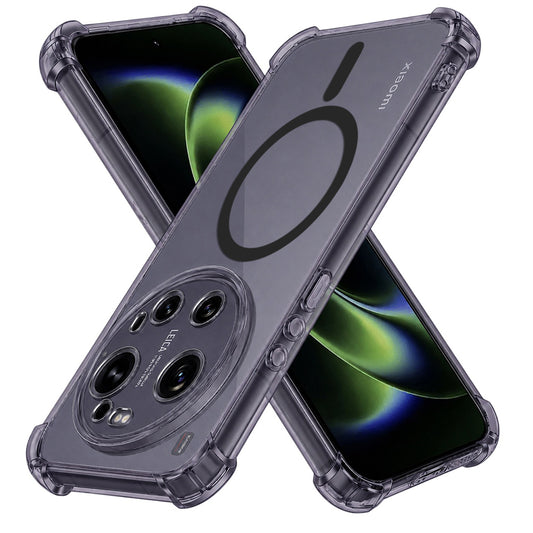 Funda MagSafe para Xiaomi 17 Ultra, Techsuit, a prueba de golpes, Ahumado