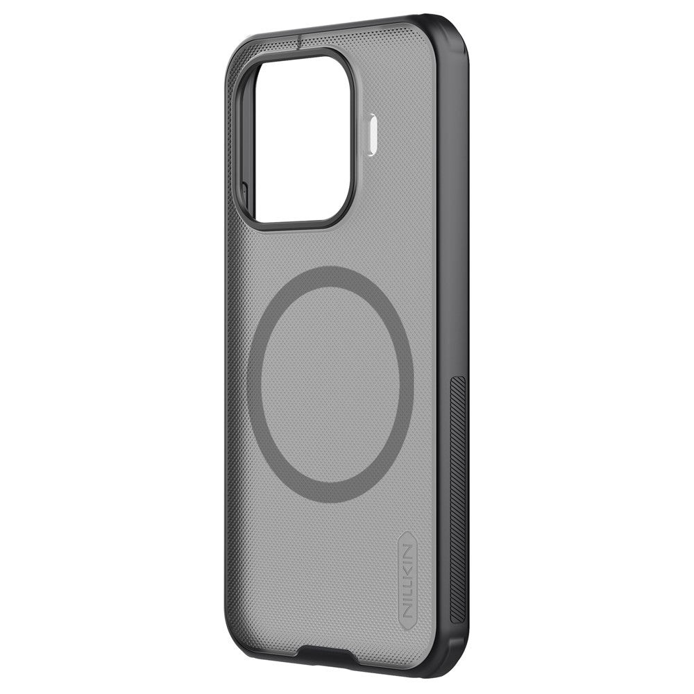 Funda MagSafe para Xiaomi 17T, Nillkin, Super Shield Pro, Negra Transparente