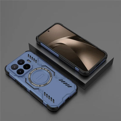 Funda MagSafe para Xiaomi 17T Pro, Techsuit, ArmorMag, Azul
